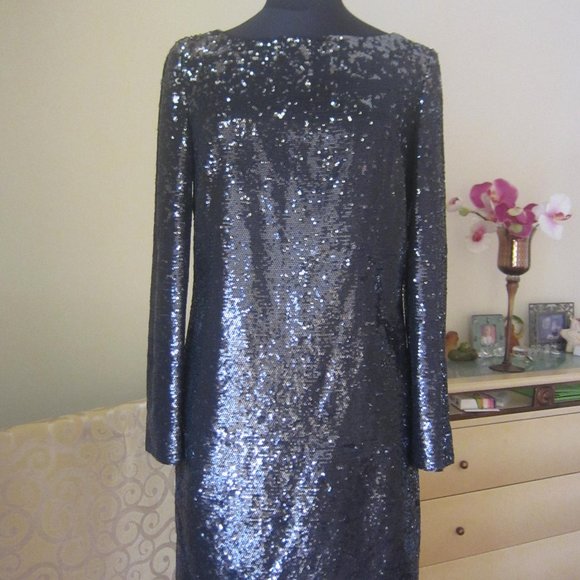 Armani Exchange sequin dress with beautiful sleek open at the back - Picture 1 of 6